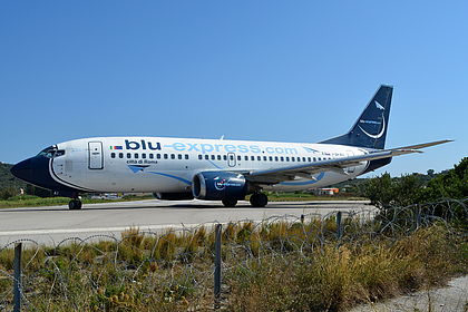 Blu-Express aircraft