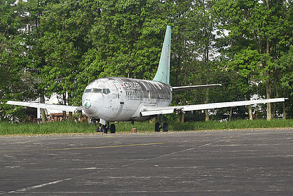 Bouraq Indonesia Airlines aircraft