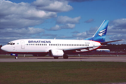 Braathens aircraft