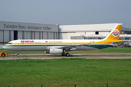 BWIA International aircraft