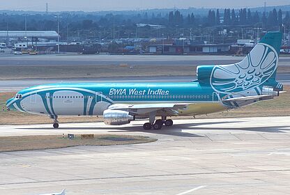 BWIA West Indies Airways aircraft photo 6