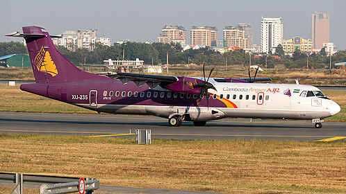 Cambodia Angkor Air aircraft