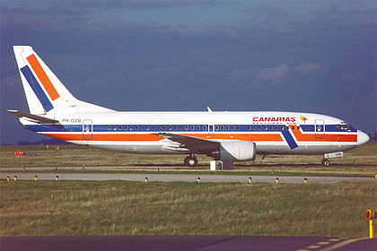 Canarias Regional Air aircraft