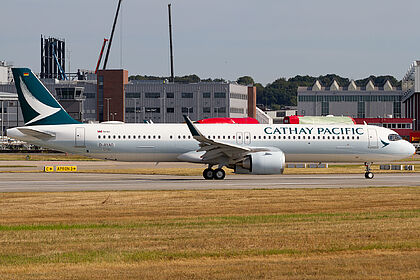 Cathay Pacific aircraft photo 2