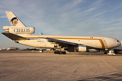 Cielos Airlines aircraft