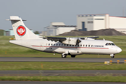 Cimber Sterling aircraft