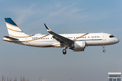 Comlux KZ aircraft