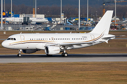 Comlux San Marino aircraft