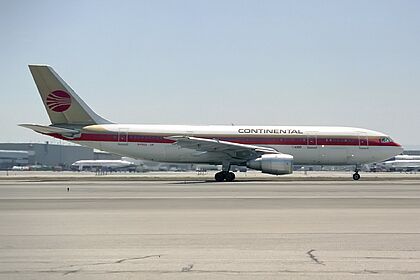 Continental Airlines aircraft