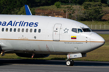 Copa Airlines Colombia aircraft