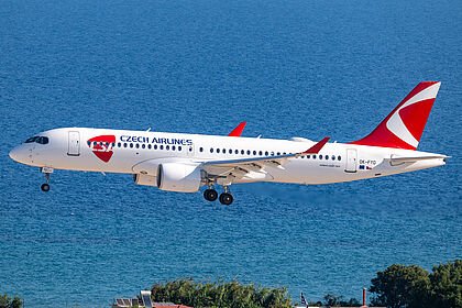 Czech Airlines (CSA) aircraft