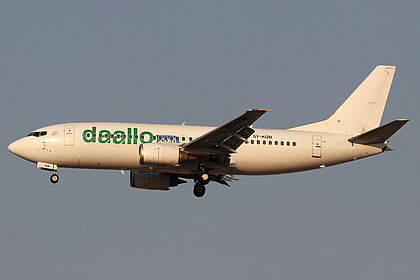 Daallo Airlines aircraft