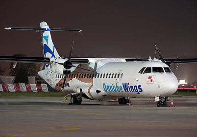 Danube Wings aircraft