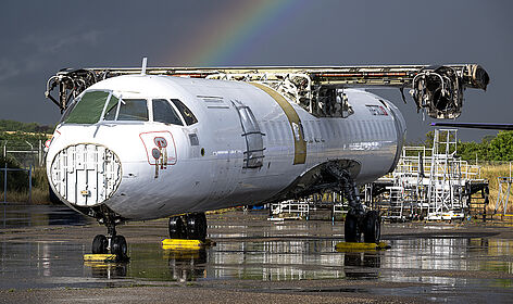 Darwin Airline aircraft