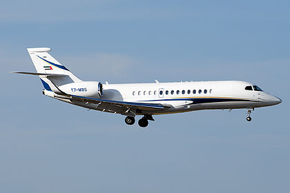 DC Aviation Al-Futtaim aircraft