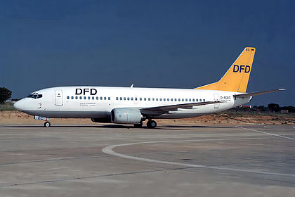 DFD Deutscher Ferienflugdienst aircraft