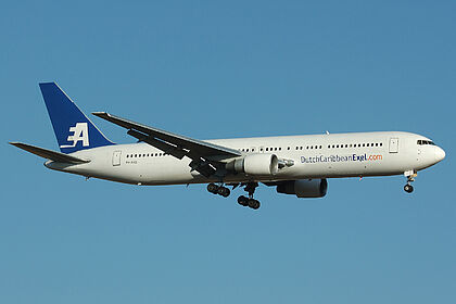 DutchCaribbeanExel aircraft