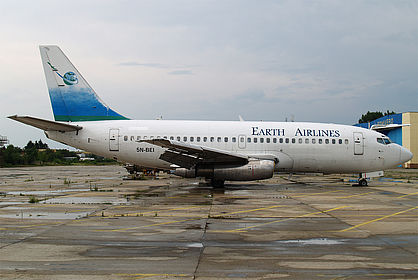 Earth Airlines aircraft