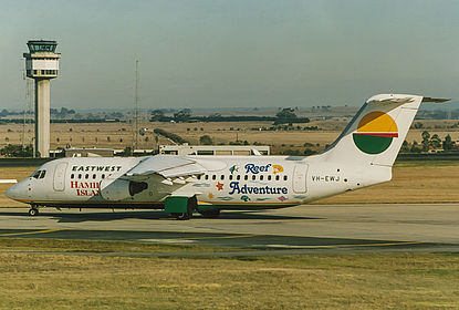 East-West Airlines aircraft