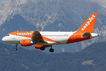 easyJet aircraft