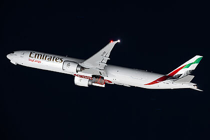 Emirates SkyCargo aircraft
