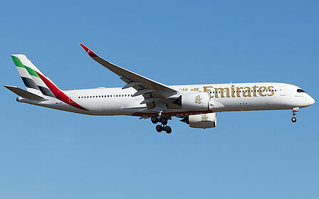 Emirates aircraft