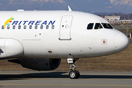 Eritrean Airlines aircraft