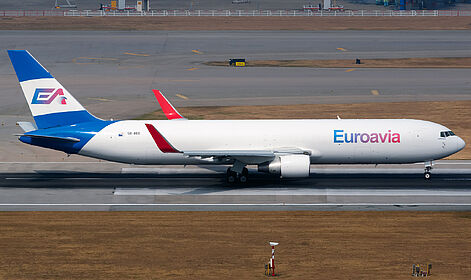 Euroavia Airlines aircraft