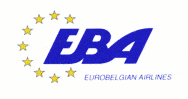 EuroBelgian Airlines (EBA) logo