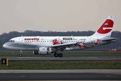Eurofly aircraft