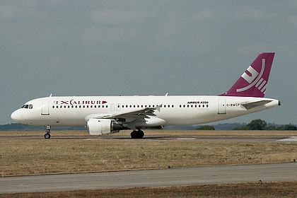 Excalibur Airways aircraft