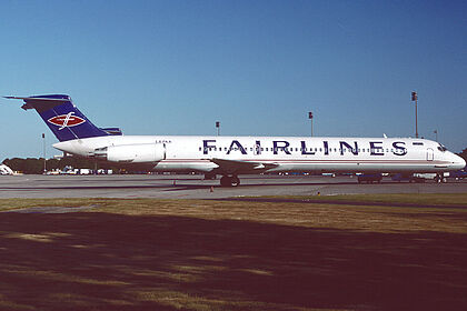 Fairlines aircraft