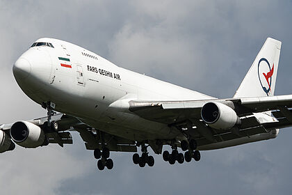 Fars Air Qeshm aircraft