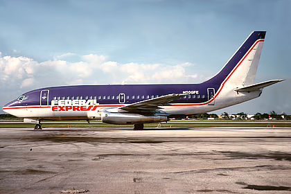 Federal Express aircraft