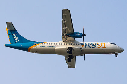 FLY91 aircraft