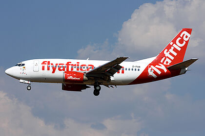 FlyAfrica aircraft