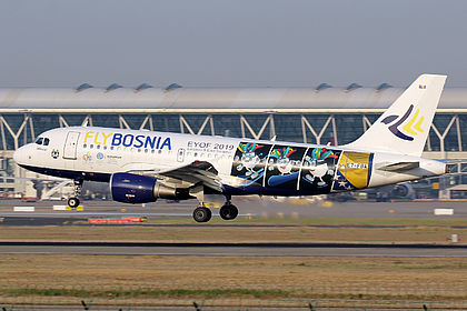 FlyBosnia aircraft