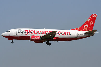 Flyglobespan aircraft