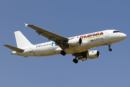 FLYONE Armenia aircraft