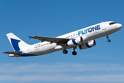 FLYONE Romania aircraft