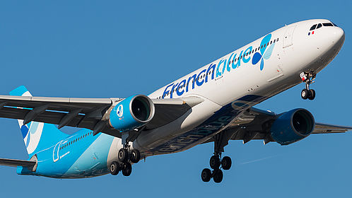 French blue aircraft