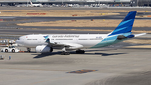 Garuda Indonesia aircraft