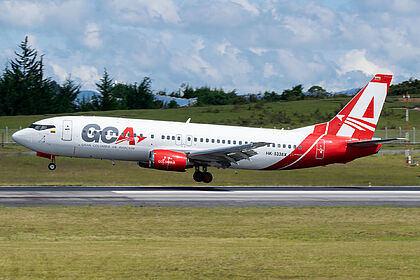 GCA Airlines aircraft