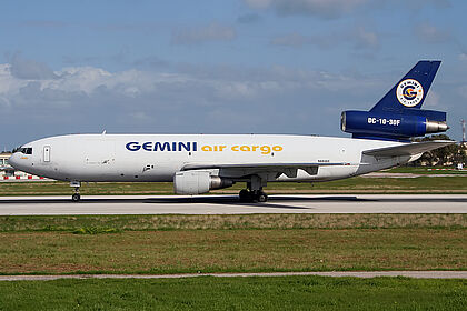 Gemini Air Cargo aircraft