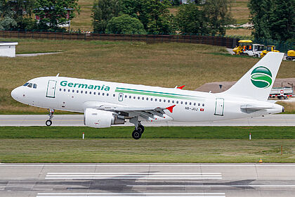 Germania Flug aircraft