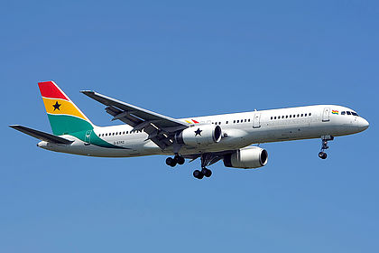 Ghana International Airlines aircraft