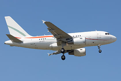 Global Jet Luxembourg aircraft