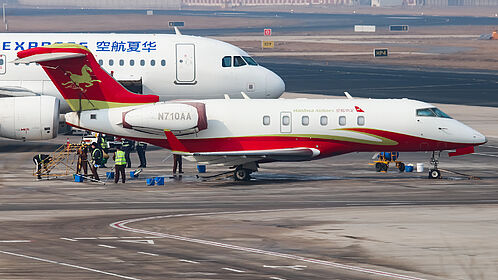 Hanhwa Airlines aircraft