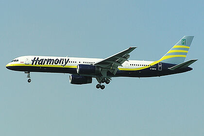 Harmony Airways aircraft