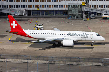 Helvetic Airways aircraft